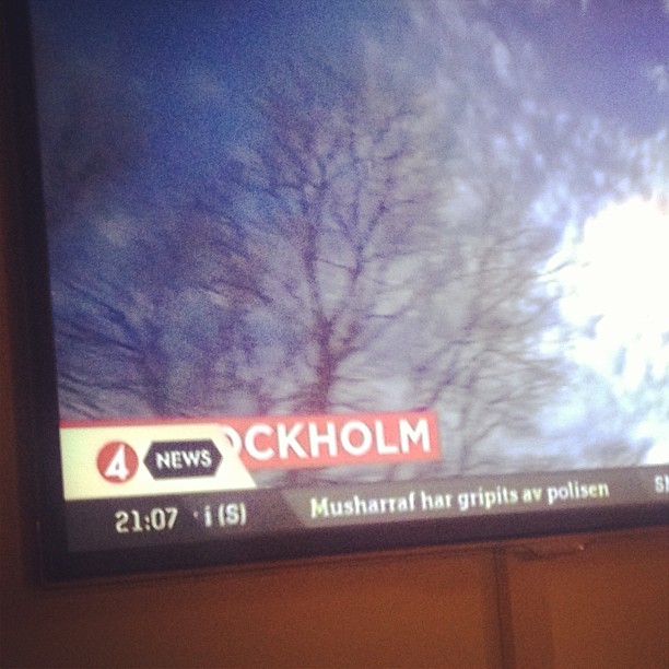 Snygg grafik #tv4 ! Alltid lika schysst när man döljer städernas namn med sin logotype :)