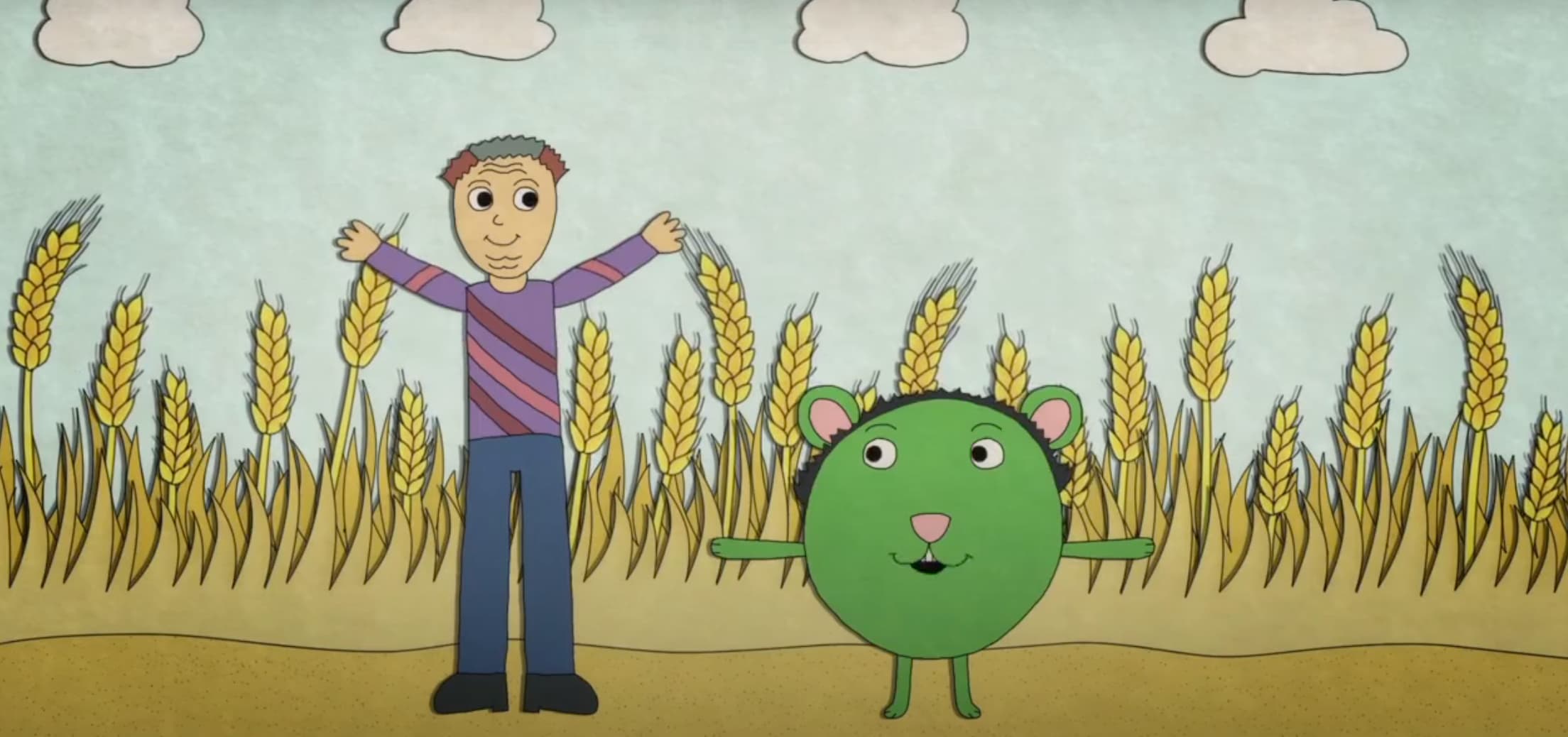 I Sagomattan kommer barns fantasi till liv – exempel på animation