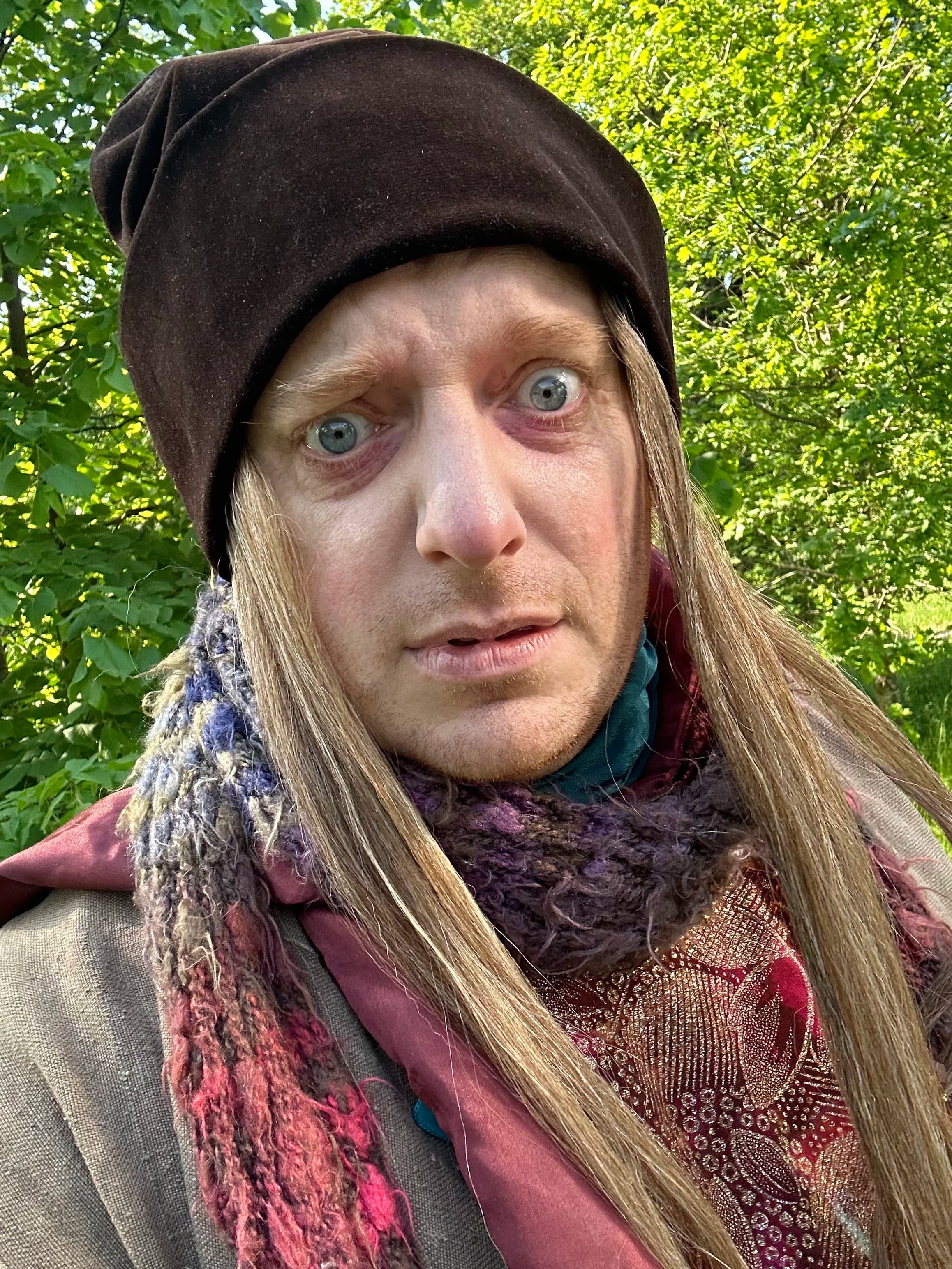 Markus Granseth i rollen som Eländig i Legenden om Ilskan