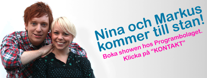 Nina Hjelmkvist och Markus Granseth