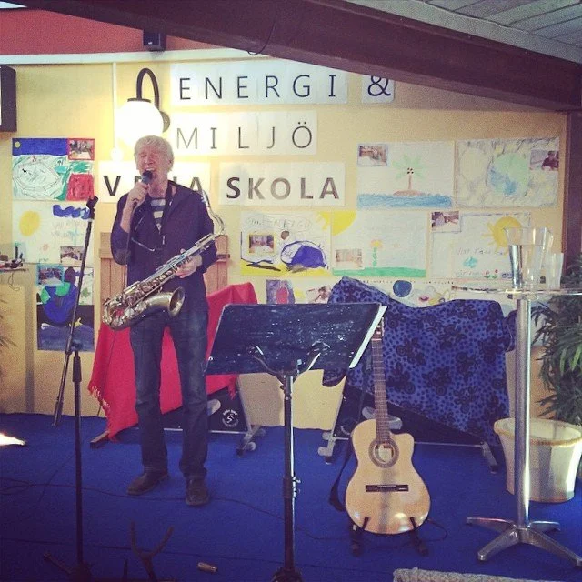 Anders Linder (Peo, Kapten zoom) soundcheckar på #Energimässan! Jag kör 10&12! Ses då i Hultsfred!